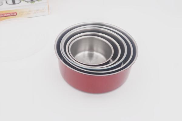 Tableware best price reusable metal keep fresh containers storage high quality food clears box