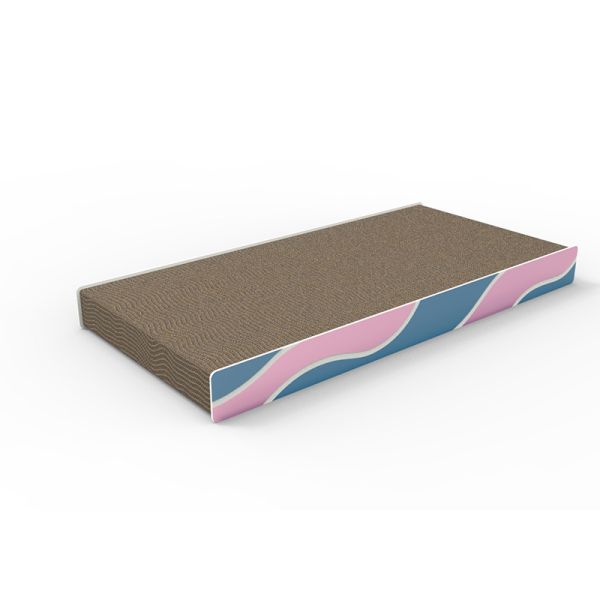 MEOW LOVE Easy Clean Claw Grinder Macaron Color square Cat Scratching Board