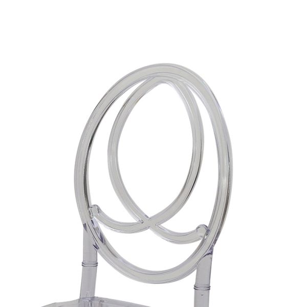 Transparent Gold Phoenix Chair Hotel Furniture Banquet Dining Event Chair Waterproof
