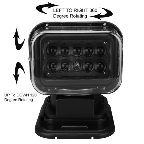 50 Watt SUV IP68 Mining LED Search Light 4500 Lumen IP 68 Waterproof