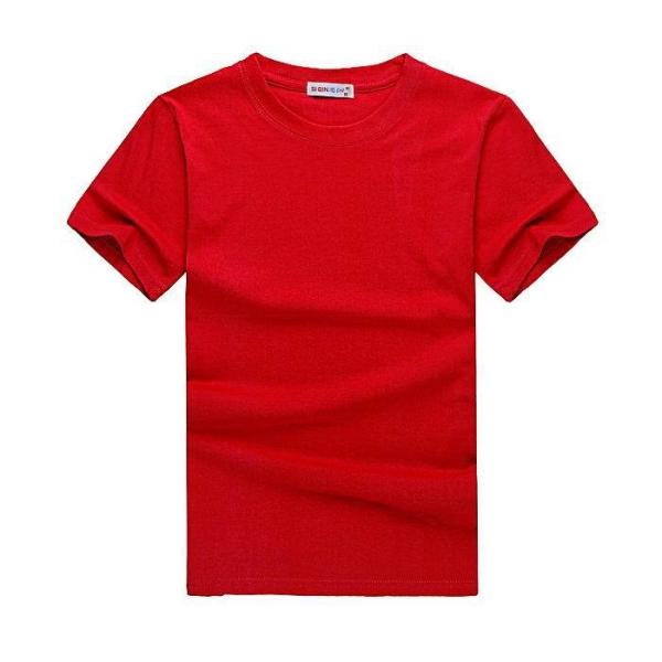 cotton  tshirts  short sleeve Blank  T shirts safty t shirtsr soft breathable t shirts mens print able logo print red
