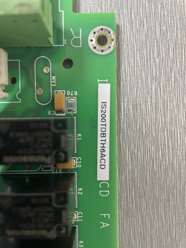 IS200TDBTH6A GE Марк VI Дискретное симплексное доска