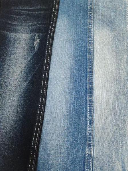 8.5 oz poids moyen Siro fil croisé High Spandex denim tissu avec 12+12*21/55 Construction JSD3059 Pour les jeans