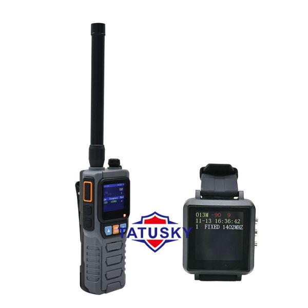 TTSK-G11 Wearable Drone Detection And Wrist Watch Alert Coordination Device 1.5km Drone Detection System