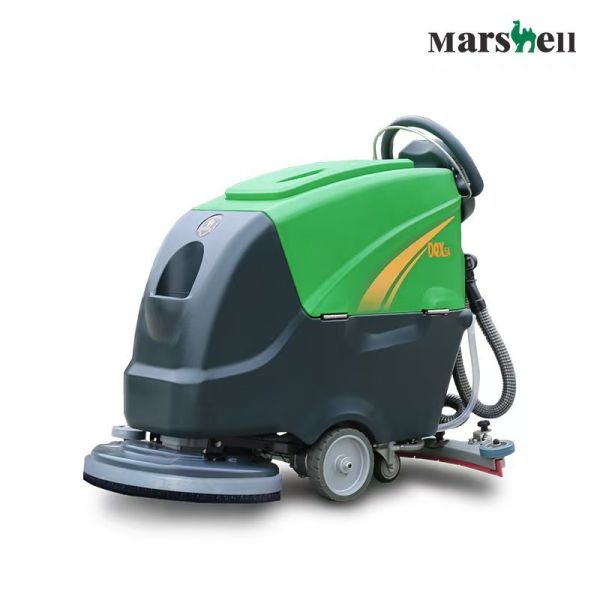 DQX5A Self-propelled Walk-behind Auto Scrubber Reduces pushing effort by up to 70% for extended cleaning tasks