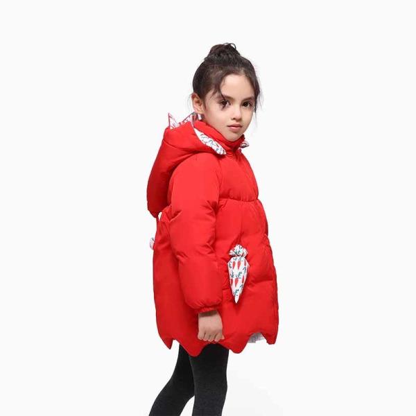 High Quality Clothes New Style Jacket Outdoor Girl Winter Coat Russian Padded Down Kids Girl Jacket