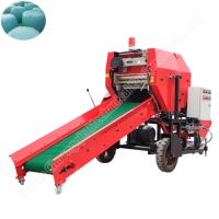 Tractor montado Hay Baler Machine Maíz Paja Baler Machine 18hp Mini Hay Balers Tractor para la venta