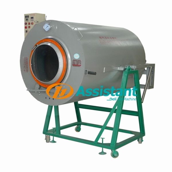 500mm Tea Steaming Process Machine For Green Tea Barrel Speed 5-37 rpm DL-6CST-D501