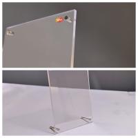 Cadre photo en acrylique avec écran d'affichage de bureau à support Lucite A5