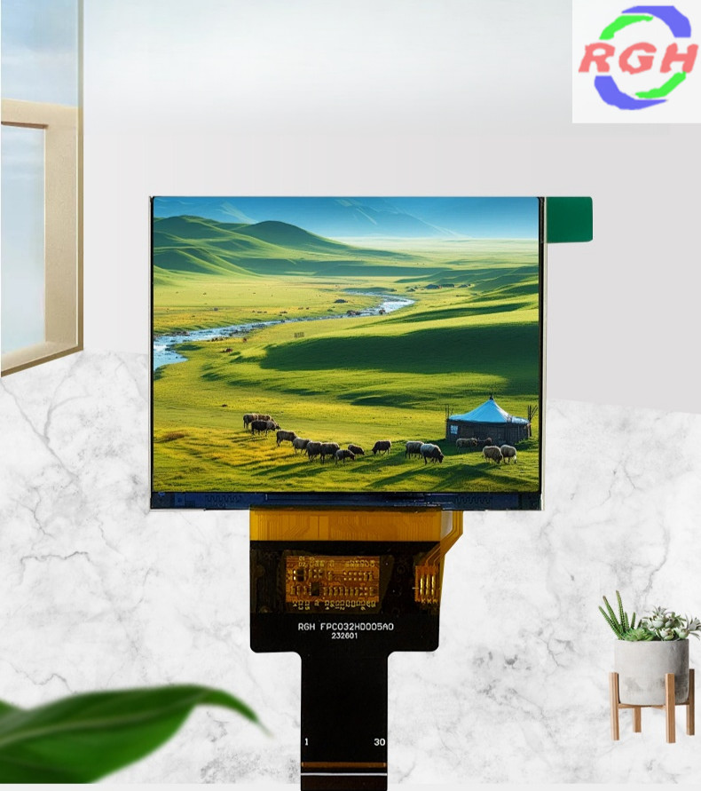 MIPI интерфейс IPS LCD TFT дисплей 12LEDS Заднее освещение 3,2 дюйма 1024x768