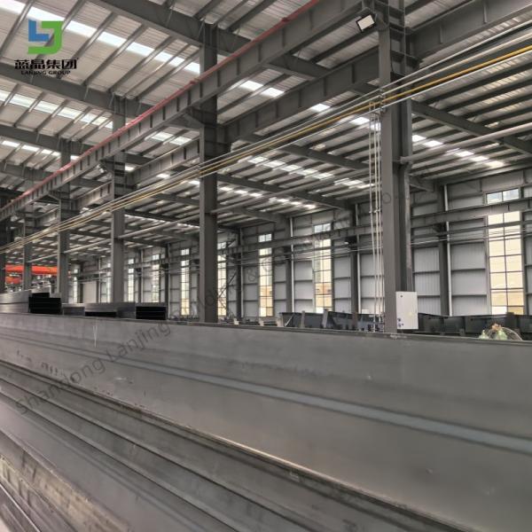 Earthquake Resistance Prefabricated Steel Structure Warehouse For Modern Metal Shed Building And Lighting Plane Skylight