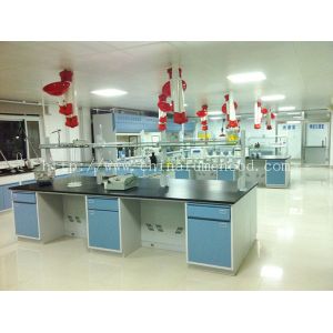 Алкали Судов лаборатории 12.7mm чистой комнаты модульный сопротивляется железным каркасам холоднокатаной стали Countertops