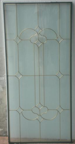 low price decorative glass panel for windows /doors