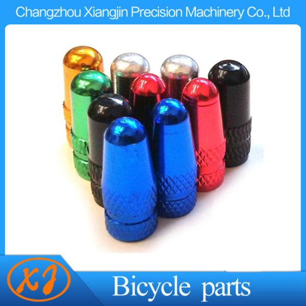 Bicycle Bike MTB Aluminium Presta Valve Caps French Anodized Dust Cover