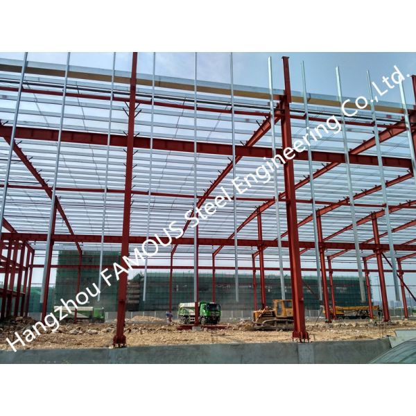 Prefab Warehouse Buildings American Steel Construction Design Crane Equipment Commercial