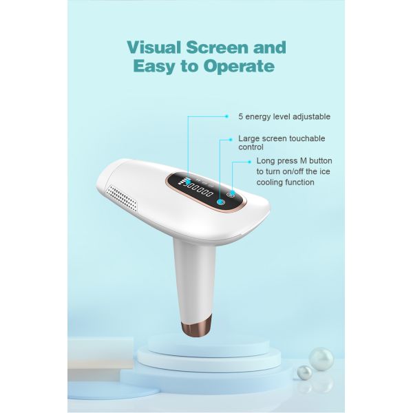 Painless Ice Cool Hair Removal Electric Laser Hair Removal Shaver