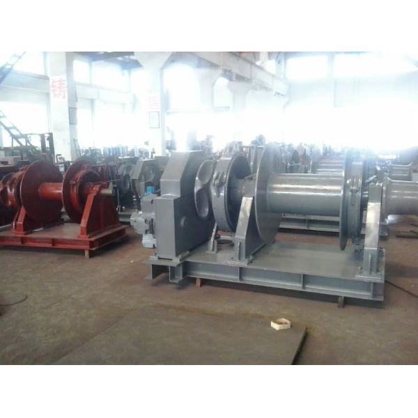 Large Torque Boat Anchor Winch , Hydraulic Anchor Windlass For Setting Sail Safely