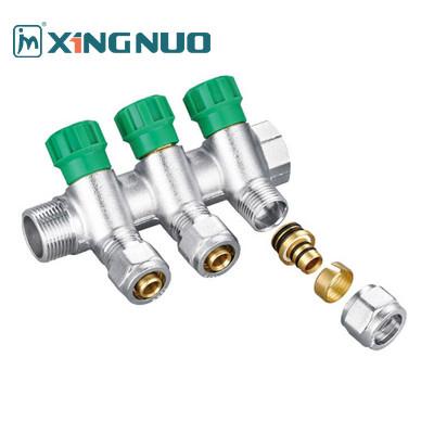 3/4 inch SS OEM Brass Air Manifold Customized Max.16bar 3/4X16 Manifolds water separator