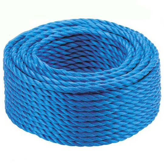 UV Resistant Floating 220m Length Polypropylene Rope - 3 Strand PP Split Film Rope for Marine and Construction