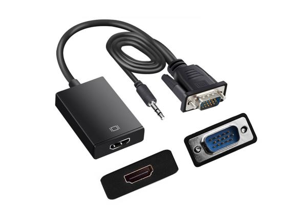 computador 1080P à tevê 170mm VGA ao cabo do adaptador de HDMI