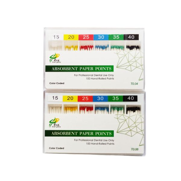 Professional Gutta Percha Points , Absorbent Paper Point Dental Use