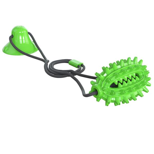 Teeth Cleaning TPR Dog Toothbrush Toys With Elastic Interactive Toys Pet Products