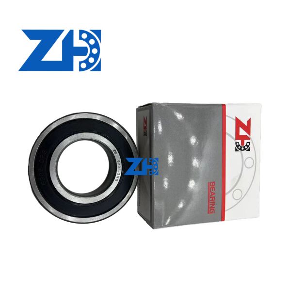 Low Friction And Low Noise Deep Groove Ball Bearing 6208-2RS Energy Efficiency