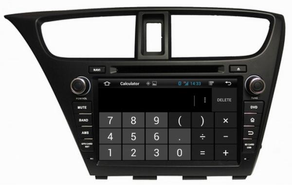Ouchuangbo Pure Android 4.2 DVD Radio Stereo Multimedia Kit for Honda Civic 2014 3G Wifi Bluetooth Radio OCB-8037C