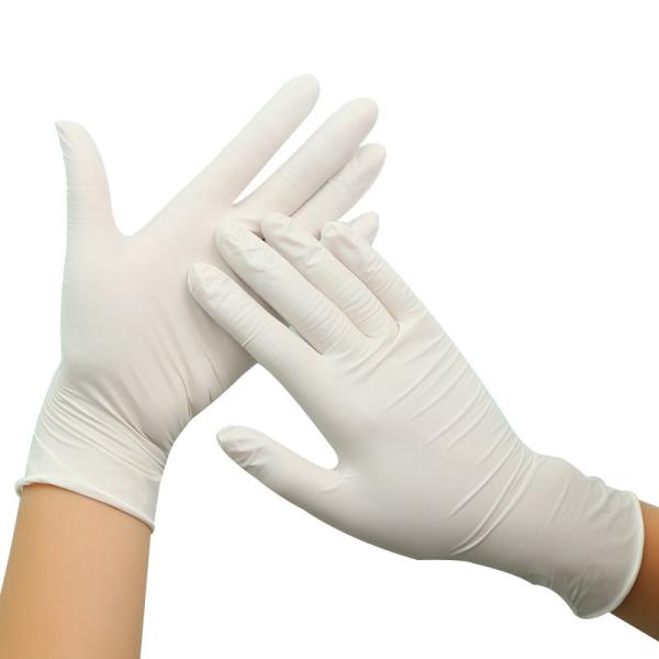 Das luvas livres do látex do poder do exame médico luvas estéreis descartáveis cirúrgicas do látex da mão da caixa do fornecedor das luvas do exame