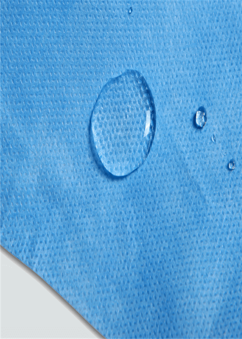 Anti Blood Disposable Operating Gowns , Breathable Disposable Barrier Gowns