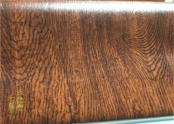 Plastic Decorative Matte Lamination Film Vinyl Not Self - Adhesive Type For MDF Covering
