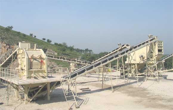 Stone crushing plant for soft materials on sale