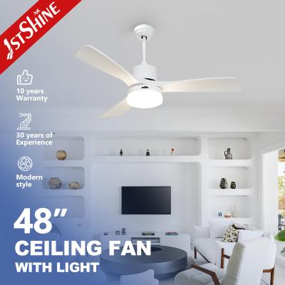 Economia de energia de alta velocidade decorativa do fã de teto da madeira maciça de DC220V