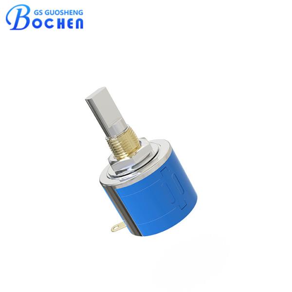 WXD10 10K Ohm 2W Wirewound Potentiometer 10 Turn Panel Mount