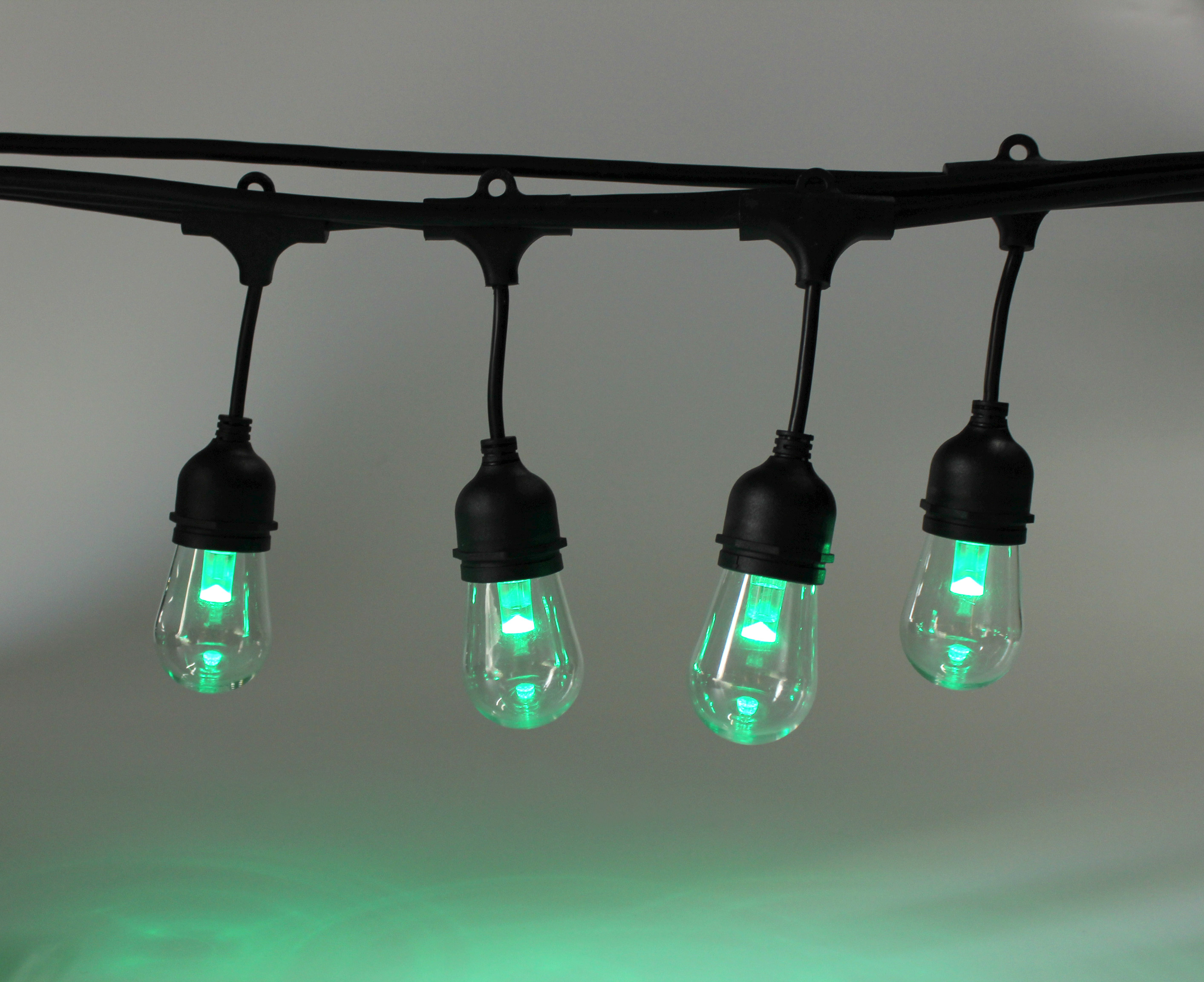 Безосколочные пластиковые света украшения рождества СИД RGB