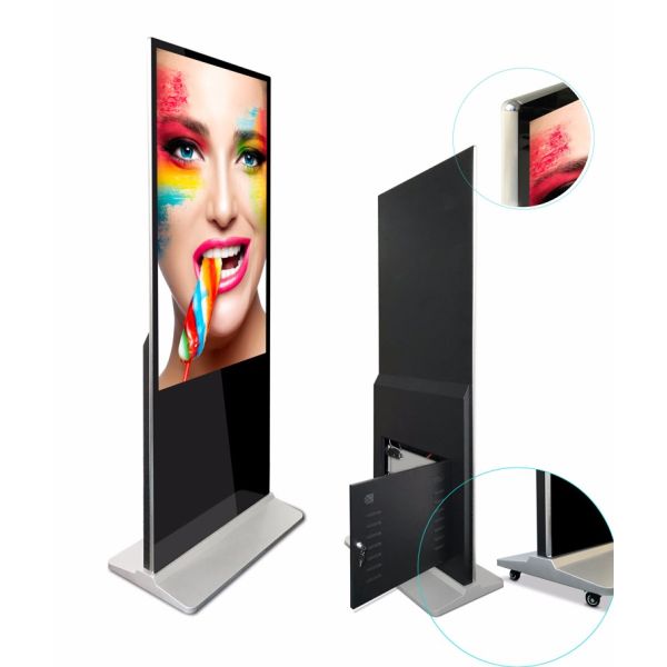1080p Network Android Indoor Indoor Digital Advertising Display 43