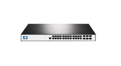 L3 Management Ethernet Switch 24 X 10 / 100M / 1000M / 2.5G Base-T 6 X 10G SFP Ports