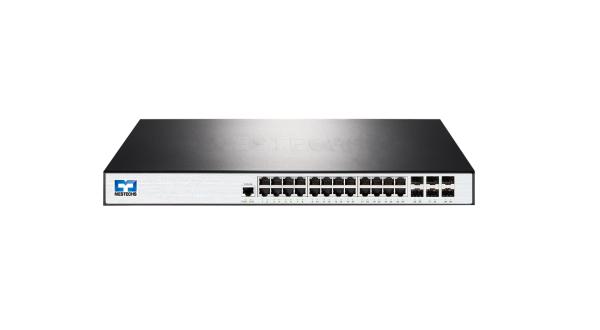 L3 Management Ethernet Switch 24 X 10 / 100M / 1000M / 2.5G Base-T 6 X 10G SFP Ports