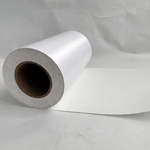 80G Semi Glossy Paper Cold Temp Frozen Food Label with 62G White Glassine Liner