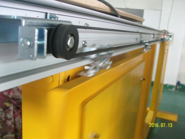 Body aluminum alloy frame balcony automatic glass sliding doors commercial with sensor