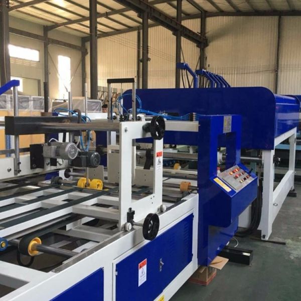 Цвет 4 гофрировал печатную машину Flexo картона Gluer папки Flexo