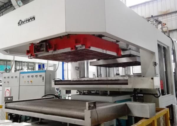 Alta velocidade moldando da máquina de factura de placa do papel da polpa de Thermoforming