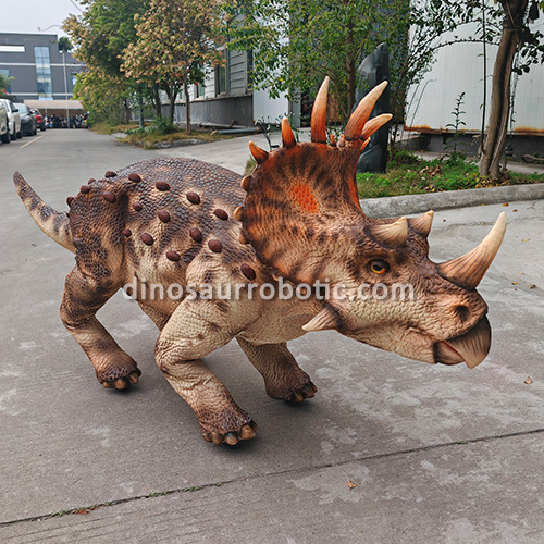 Customizable Realistic Silicone Skin Remote Control Dinosaur Robot for Interactive Attractions