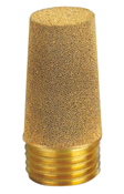 Brass Pneumatic Silencer , M5 - 2