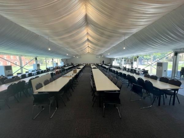 High Capacity Interiors Large Commercial Tents For Industrial Storage Weather Proof