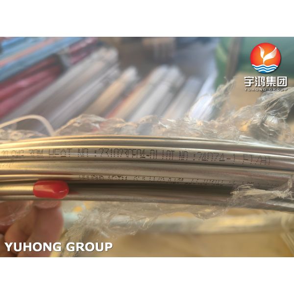ASTM A269 Bright Annealed Stainless Steel 316L Seamless Coil Tube For Radiator Coils