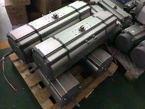 3 Way Pneumatic Ball valve，Three Stage Actuator Valve
