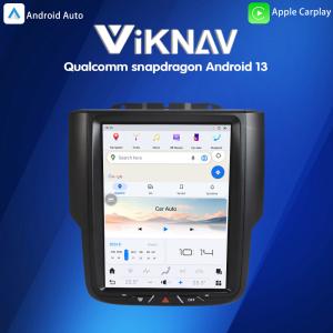 VIKNAV 10.5インチ 8コア 車用ダッジAndroidラジオ Ram 1500 2013-2018 ヘッドユニット