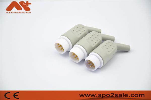 Conectores elétricos médicos do ABS de Philips Monitor ECG 8 Pin Connector