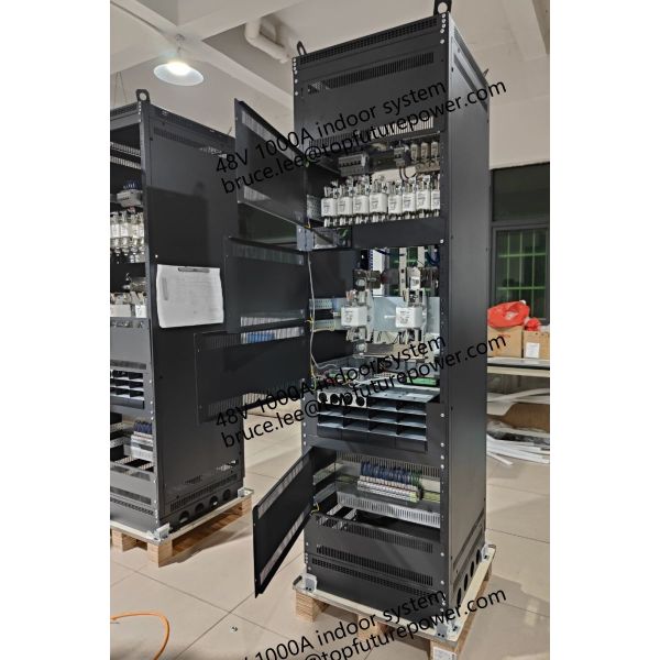 Электростанция на заказ FP2 48Vdc 48kw 1000A Indoor Telecom Большой завод Eltek Ректификатор Smartpack2 Контроллер 3 Фаза 208V